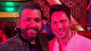 Varun Dhawan ने Rohit Sharma को बताया 'मुंबईचा राजा', एक्टर ने क्रिकेट कैप्टन के साथ शेयर की शानदार तस्वीर (View Pic)