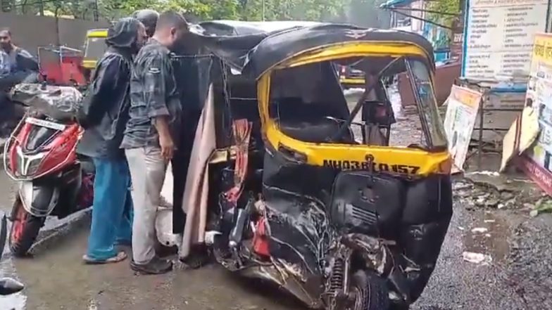 मुंबई में एक और हिट एंड रन, तेज रफ्तार ऑडी कार ने 2 ऑटो को मारी टक्कर, ड्राइवर की हालत गंभीर (Watch Video)