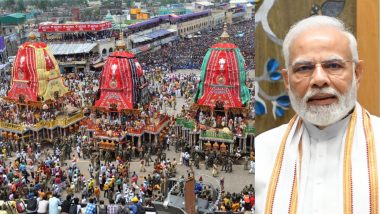 Jagannath Rath Yatra 2024: पीएम मोदी और राष्ट्रपति द्रौपदी मुर्मू ने भगवान जगन्नाथ की रथ यात्रा के अवसर पर देशवासियों को शुभकामनाएं दीं