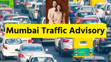 Mumbai Traffic Curbs for Ambani Wedding: मुंबई में अनंत अंबानी-राधिका मर्चेंट की शादी के चलते ट्रैफिक में बदलाव, इन रास्तों से पर जानें बचें