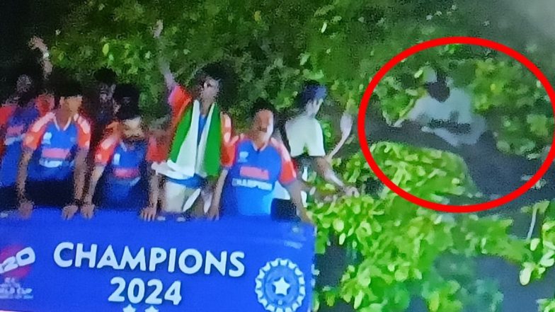 Team India Victory Parade Live Update: टीम इंडिया की विक्ट्री परेड का आगाज, खिलाड़ियों की एक झलक पाने के लिए पेड़ों पर चढ़े फैंस