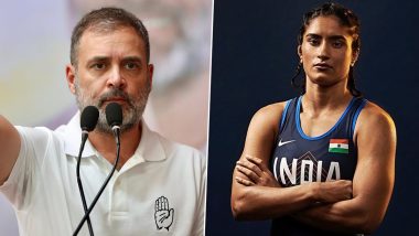 Rahul Gandhi on Vinesh Phogat: 'तकनीकी आधार पर डिस्क्वालीफाई करना दुर्भाग्यपूर्ण', ओलंपिक में विनेश फोगाट की अयोग्यता पर बोले राहुल गांधी