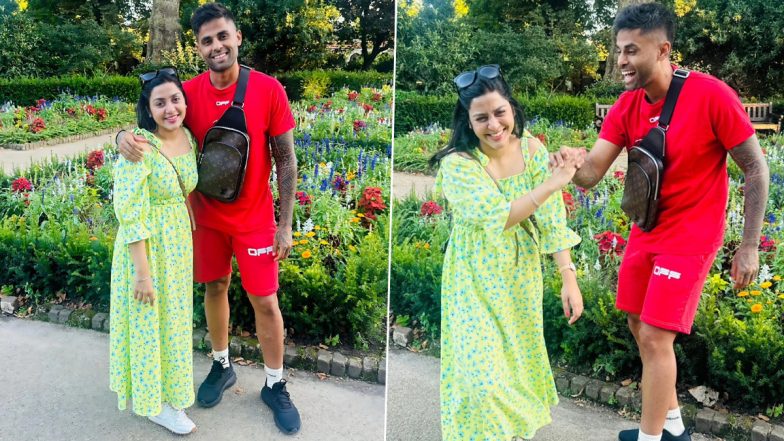 Suryakumar Yadav Celebrates Raksha Bandhan: टीम इंडिया के टी20 कप्तान सूर्यकुमार यादव ने अपनी बहन Dinal के साथ मनाया रक्षाबंधन, देखें तस्वीरें