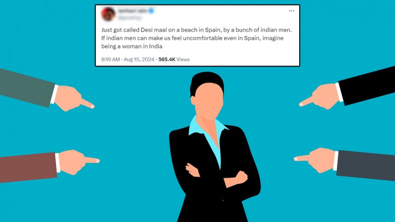 &lsquo;बीच पर देसी माल&rsquo;, महिला एक्स यूजर ने भारतीय पुरुषों पर लगाया गंभीर आरोप, कमेंट में नेटिजन्स ने लगा दी क्लास
