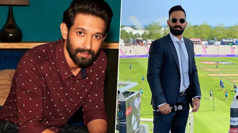 Vikrant Massey की जगह Dinesh Karthik को&nbsp;टैग कर फैन&nbsp;ने फिल्म&nbsp;फिर आई हसीन दिलरुबा के लिए दी बधाई, तो पूर्व क्रिकेटर ने ली चुटकी, देखें पोस्ट
