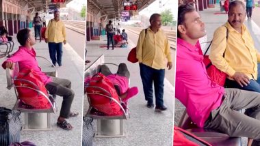 Funny Video: बेंच पर बैठे युवक ने शख्स को आते देख कब्ज़ा ली पूरी सीट, उसके बाद जो हुआ वीडियो देख हो जाएंगे लोट-पोट