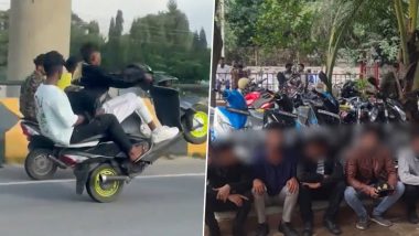 Bike Stunt Viral Video: बेंगलुरु में लड़को का बाइक स्टंट वीडियो वायरल होने के बाद पुलिस ने पकड़ा, की कार्रवाई