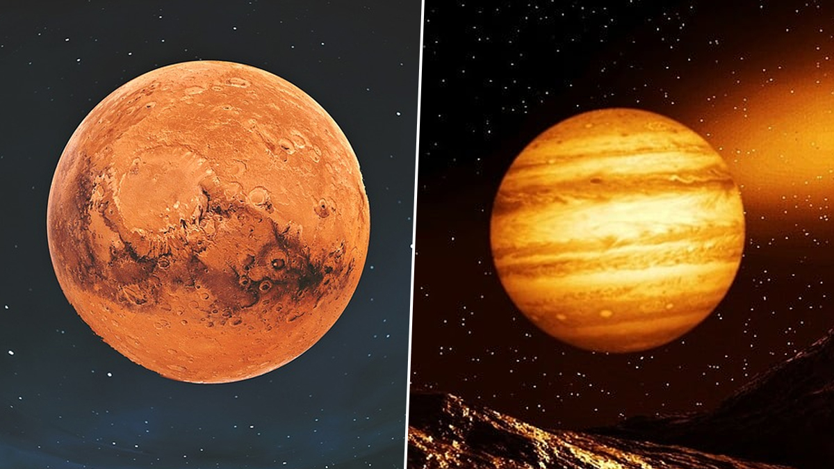 Mars-Jupiter Conjunction: 14 अगस्त को आकाश में दिखाई देगी दुर्लभ खगोलीय घटना, यहां जानें कैसे और कब देखें यह नजारा