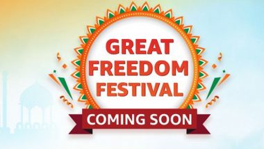 Amazon Great Freedom Festival Sale 2024: अमेज़न ग्रेट फ्रीडम फेस्टिवल सेल 2024 की शुरुआत जल्द, मोबाइल और इलेक्ट्रॉनिक्स के अलावा किन प्रोडक्ट्स पर मिलेगी छूट; यहां पढ़ें पूरी डिटेल्स