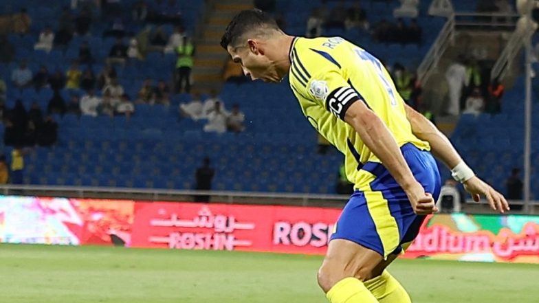Cristiano Ronaldo Free Kick Goal Video: अल-नासर ने अल-फ़ैहा को 4-1 से हराया, क्रिस्टियानो रोनाल्डो ने किया शानदार फ्री किक गोल