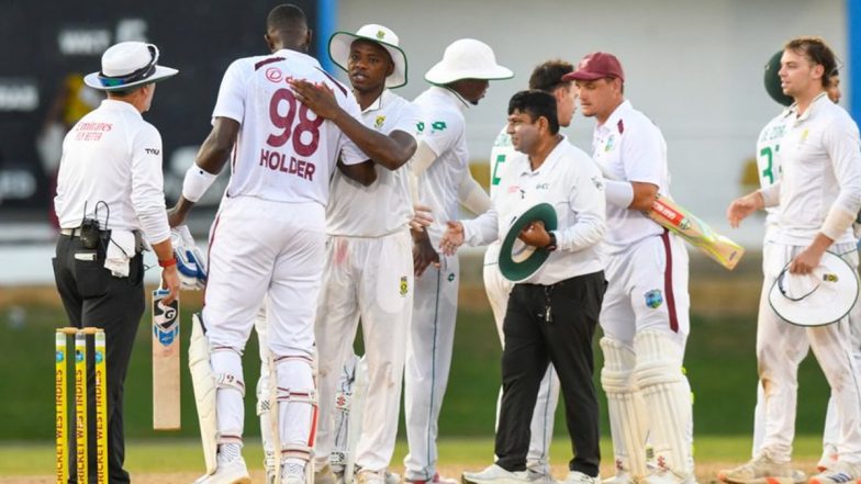 WI vs SA 2nd Test 2nd Day Scorecard: वेस्टइंडीज के खिलाफ दूसरे टेस्ट के दूसरे दिन  दक्षिण अफ्रीका के बल्लेबाजों ने की वापसी, बड़े बढ़त की ओर अग्रसर, देखें WI बनाम SA मैच का स्कोरकार्ड