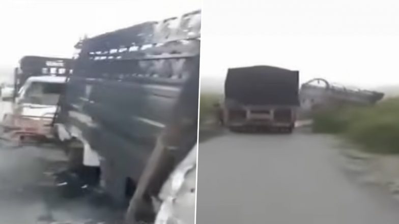 Terror Attack in Balochistan: पाकिस्तान के बलूचिस्तान हाईवे पर आतंकी हमला, बंदूकधारियों ने गाड़ियों को रोक रोककर लोगों को मारी गोली; VIDEO