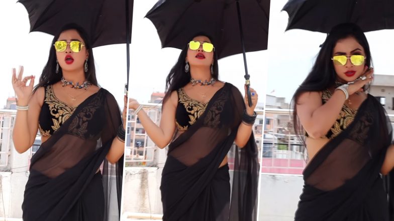 Trisha Kar Madhu Viral Video: त्रिशा कर मधु ने ब्लैक साड़ी में गिराई बिजली, वीडियो देख लोग हुए दीवाने