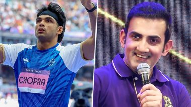 Gautam Gambhir On Neeraj Chopra: पेरिस ओलंपिक में नीरज चोपड़ा के सिल्वर मेडल जीतने के बाद गौतम गंभीर हुए कायल, कह दी बड़ी बात, देखें पोस्ट