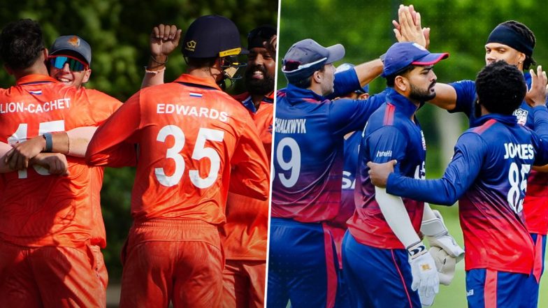 Netherlands vs USA T20I Head To Head: आज ट्राई सीरीज में नीदरलैंड और अमेरिका के बीच फाइनल टी20 मुकाबला, किसका पलड़ा भारी? यहां देखें हेड टू हेड रिकॉर्ड