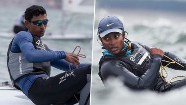 Sailing At Paris Olympic 2024: भारतीय नाविक नेत्रा कुमानन और विष्णु सरवनन का पेरिस ओलंपिक में सफर हुआ खत्म, खराब मौसम के कारण दौड़ हुई रद्द