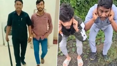 Video: आरोपियों ने हाथ में बेसबॉल बैट लेकर बनाई पुलिस स्टेशन में रील, वीडियो सामने के बाद कान पकड़कर मांगी माफ़ी, मध्यप्रदेश के इंदौर की घटना