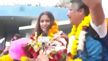 Paris Olympic 2024: दिल्ली में भव्य स्वागत मिलने के बाद भावुक हुई मनु भाकर, कहा- इतना प्यार पाकर मैं बहुत खुश, देखें वीडियो