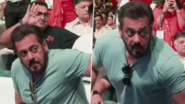 Salman Khan की पसली की चोट ने बढ़ाई चिंता, इवेंट में खड़े होने में हुई परेशानी; फैंस ने की जल्दी ठीक होने की दुआ (Watch Video)