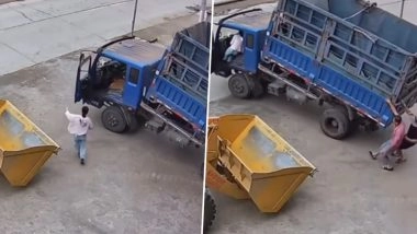 Viral Video: अपने आप आगे निकलने लगा ट्रक, महिला ने एक्सीडेंट को रोकने चलते ट्रक में चढ़कर ऐसा कुछ किया की अब सोशल मीडिया पर हो रही है जमकर तारीफ़