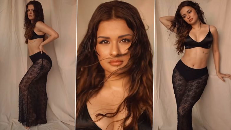 Avneet Kaur ने ब्लैक ब्रालेट में कराया सेक्सी फोटोशूट, एक्ट्रेस के किलर पोज देख फैंस का छूटा पसीना (Watch Video)