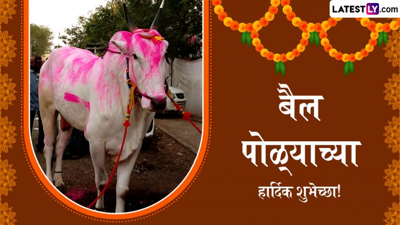 Bail Pola 2024 Wishes in Marathi: बैल पोला की इन मराठी WhatsApp Messages, Quotes, Facebook Greetings के जरिए दें शुभकामनाएं