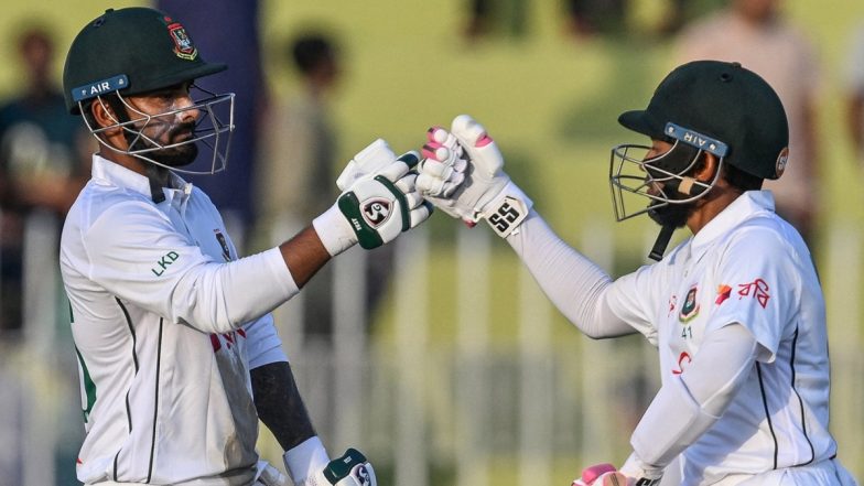 Pakistan vs Bangladesh Day 3 Stumps Scorecard: तीसरे दिन का खेल हुआ खत्म, बांग्लादेश ने 5 विकेट खोकर बनाए 316 रन; यहां देखें स्कोरकार्ड