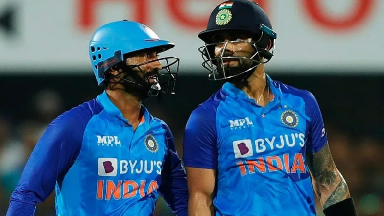 16 Years Of Virat Kohli!&nbsp;दिनेश कार्तिक ने विराट कोहली को अंतरराष्ट्रीय क्रिकेट में 16 साल पूरे होने पर दीं शुभकामनाएं,&nbsp;कह दी बड़ी बात,&nbsp;देखें&nbsp;पोस्ट