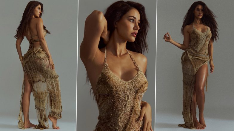 Disha Patani ने रिवीलिंग आउटफिट पहन फ्लॉन्ट किया कर्वी फिगर, एक्ट्रेस के हॉट फोटोशूट ने बढ़ाया तापमान (View Pics)