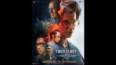 Emergency Trailer Update: नए पोस्टर के साथ कंगना रनौत ने आगामी फिल्म 'इमर्जेंसी' के ट्रेलर रिलीज का किया ऐलान, 6 सितंबर को सिनेमाघरों में दस्तक देगी फिल्म (View Pic)