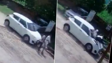 Accident Caught on Camera in Bulandshahr: बुलंदशहर में तेज रफ्तार कार ने दो बहनों को रौंदा, विचलित करने वाला VIDEO आया सामने