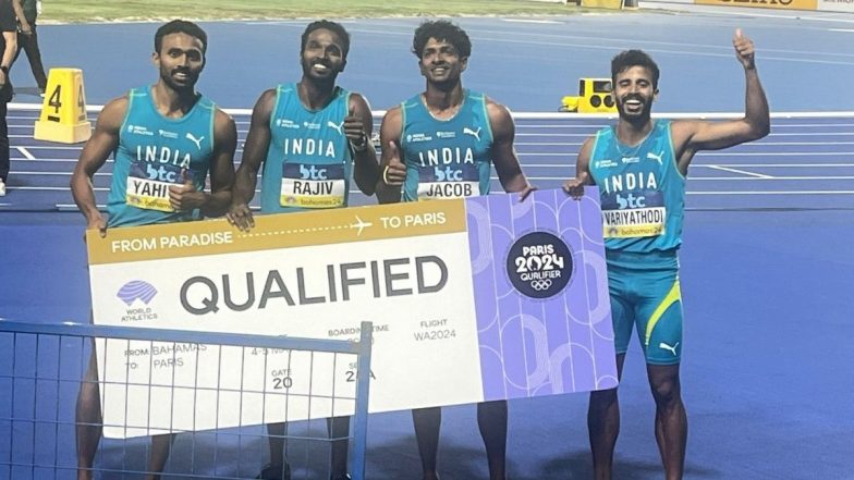 Athletics at Paris Olympics 2024 Live Streaming:&nbsp;एथलेटिक्स के मेंस&nbsp;4X400 मीटर रिले राउंड 1&nbsp;में दांव लगाएंगें भारतीय जबाज, जानें कब और कैसे उठाएं रेस का लुफ्त