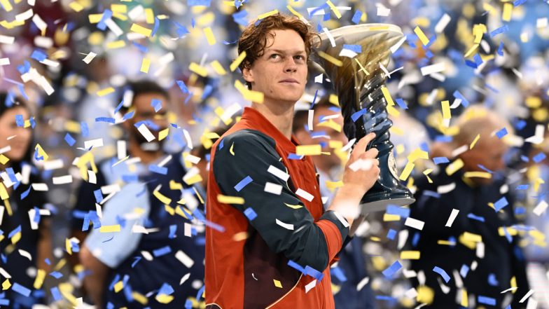 Jannik Sinner Wins Cincinnati Open 2024:&nbsp;जैनिक सिनर ने जीता सिनसिनाटी ओपन, फ्रांसेस टियाफो को सीधे सेटों में हराकर करियर पांचवां खिताब किया अपने नाम
