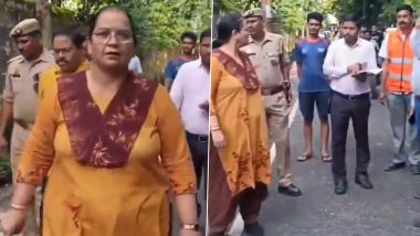 Video: गंदगी देखकर लखनऊ की मेयर को आया गुस्सा, अधिकारी से कहा,'इसी नाली में तुम्हे डुबो दूंगी, रगड़ दूंगी,' सोशल मीडिया पर वायरल हुआ वीडियो