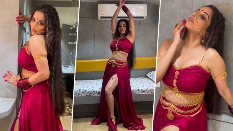 भोजपुरी स्टार Monalisa ने Stree 2 के गाना Aayi Nai में दिए किलर पोज, एक्ट्रेस की कातिल अदाओं ने फैंस को किया घायल (Watch Video)