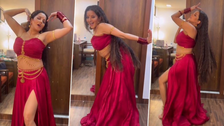 भोजपुरी स्टार Monalisa ने 'आज की रात' गाने में किया सेक्सी डांस, एक्ट्रेस का हॉट अवतार देख फैंस हुए घायल (Watch Video)
