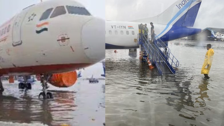 VIDEO: लबालब पानी से भरा कोलकाता एयरपोर्ट, भारी बारिश के चलते रनवे बना तालाब! देखें हैरान कर देने वाला नाजरा