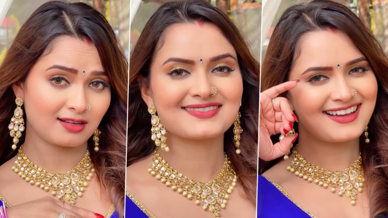 भोजपुरी स्टार Neelam Giri ने Bhige Na Kajarawa Hamar गाने में दिए सेक्सी एक्सप्रेशन, एक्ट्रेस की दिलकश अदाओं के दीवाने हुए फैंस (Watch Video)