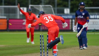 Netherlands Beat United States, 6th T20I Match Scorecard: रोमांचक मुकाबले में नीदरलैंड ने संयुक्त राज्य अमेरिका को 4 रनों से रौंदा, ट्राई सीरीज पर किया कब्जा; यहां देखें मैच का स्कोरकार्ड