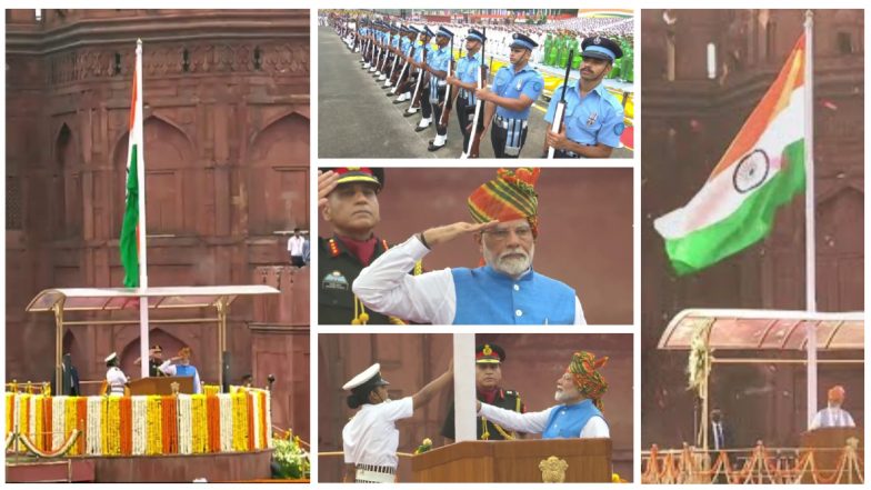 78th Independence Day: स्वतंत्रता दिवस के अवसर पर पीएम मोदी ने लाल किले पर फहराया राष्ट्रीय ध्वज, देखें वीडियो