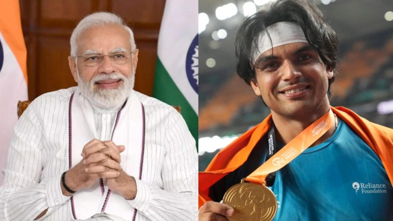 PM Modi Congratulates Neeraj Chopra: नीरज चोपड़ा ने जीता सिल्वर मेडल, पीएम मोदी ने ट्वीट कर दी बधाई
