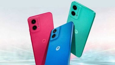 Moto G45 5G Launched in India: मोटोरोला ने भारत में लॉन्च किया अपना धांसू स्मार्टफोन! जानें इसकी कीमत, बिक्री की तारीख और फीचर्स के बारे में