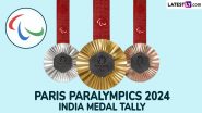 India at Paralympics 2024 Medal Tally Updated: पेरिस पैरालिंपिक में भारतीय एथलीटों ने लगाई मेडल की झरी, तोड़ें सारे रिकार्ड्स, देखें पदक तालिका में भारत की स्थिति