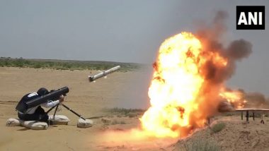 VIDEO: स्वदेशी एंटी टैंक मिसाइल का सफल परीक्षण, DRDO के MP-ATGM ने टारगेट को किया ध्वस्त