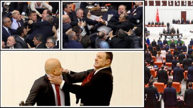 Turkish Parliament Fight Video: तुर्की की संसद में जमकर हुई मारपीट, खून से सनी स्पीकर की सीढ़ियों का वीडियो वायरल