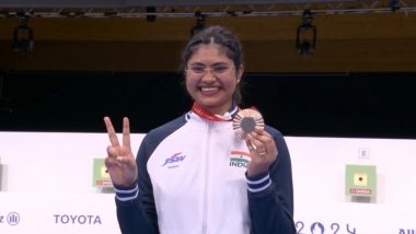 Rubina Francis Wins Bronze Medal: रुबीना फ्रांसिस ने महिलाओं के 10 मीटर एयर पिस्टल एसएच1 फाइनल में कांस्य पदक जीता, भारत के खाते में आया पांचवां मेडल