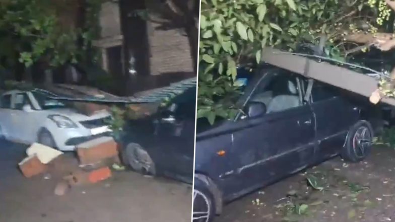 Delhi School Wall Collapse Video: दिल्ली के न्यू अशोक नगर में हादसा, सरकारी स्कूल की दीवार गिरने से कई वाहन क्षतिग्रस्त