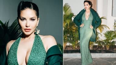 Sunny Leone ने सिजलिंग गाउन पहन दिए किलर पोज, एक्ट्रेस की कातिल अदाओं ने फैंस को किया मदहोश (View Pics)