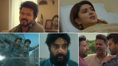 The GOAT Trailer: थलापति विजय की आगामी फिल्म 'द ग्रेटेस्ट ऑफ ऑल टाइम' का पावरफुल ट्रेलर हुआ रिलीज, 5 सितंबर को सिनेमाघरों में देगी दस्तक (Watch Video)