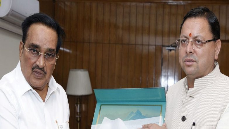 CM धामी ने केन्द्रीय मंत्री सी आर पाटिल से की मुलाकात, राज्य की लंबित जल विद्युत परियोजनाओं पर चर्चा की